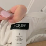 Thumbnail for J Crew/Robe blanche Sz 6