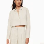 Featured thumbnail for Aritzia/Wilfred Chemise en lin "Proposal"  Sz S