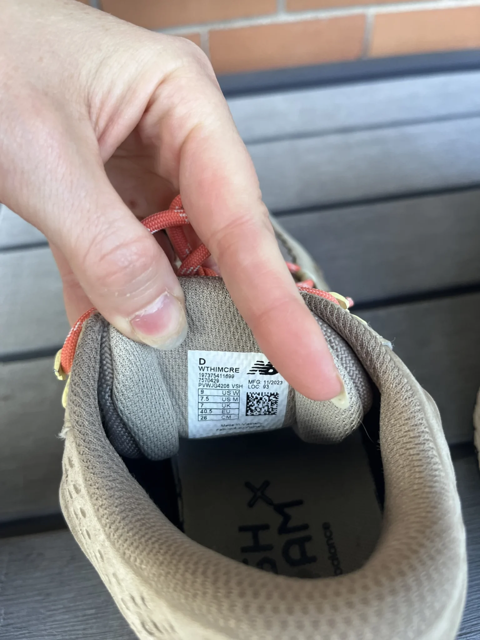 Image for New balance randonnée