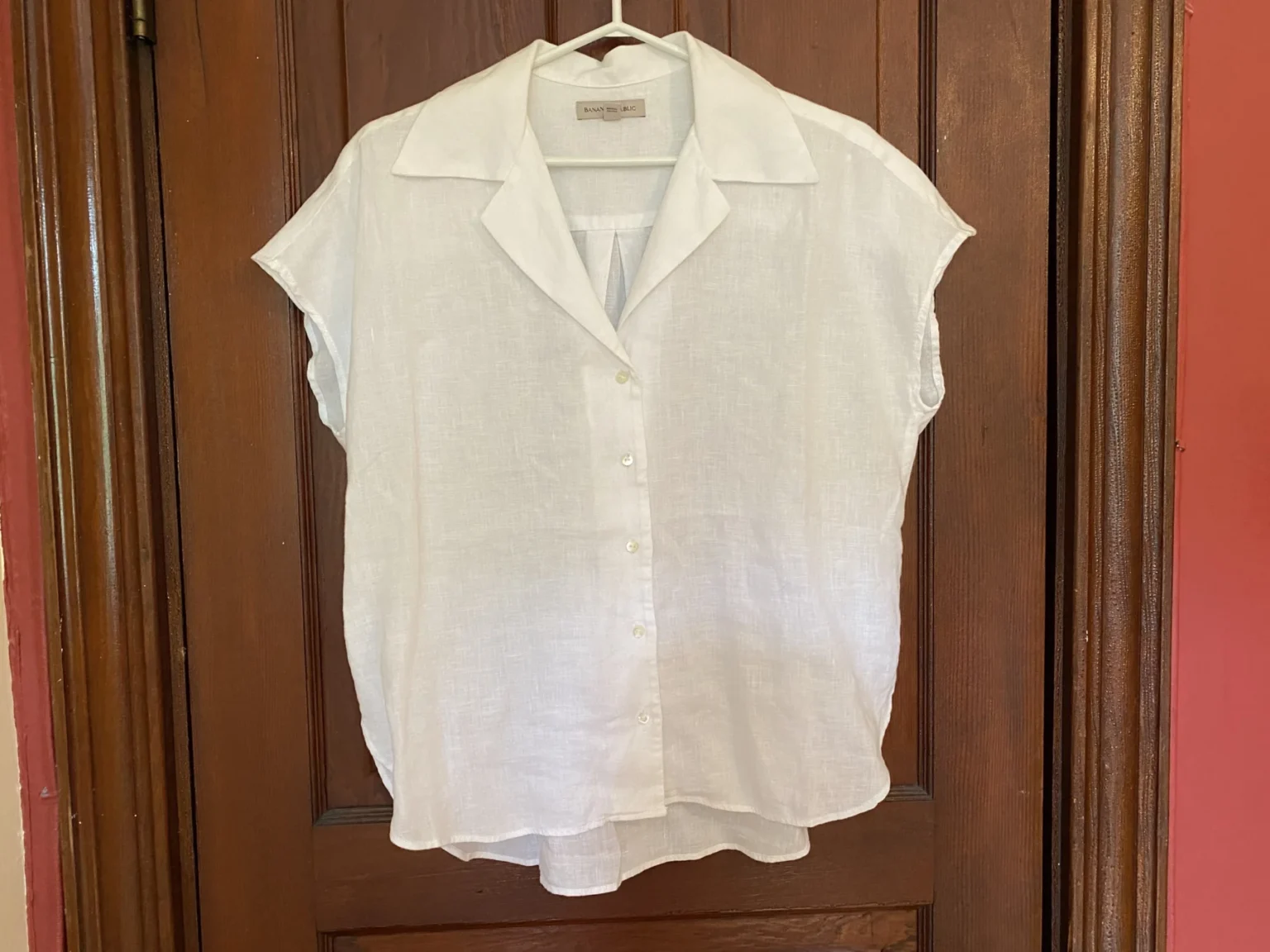 Featured image for Chemisier en lin oversize