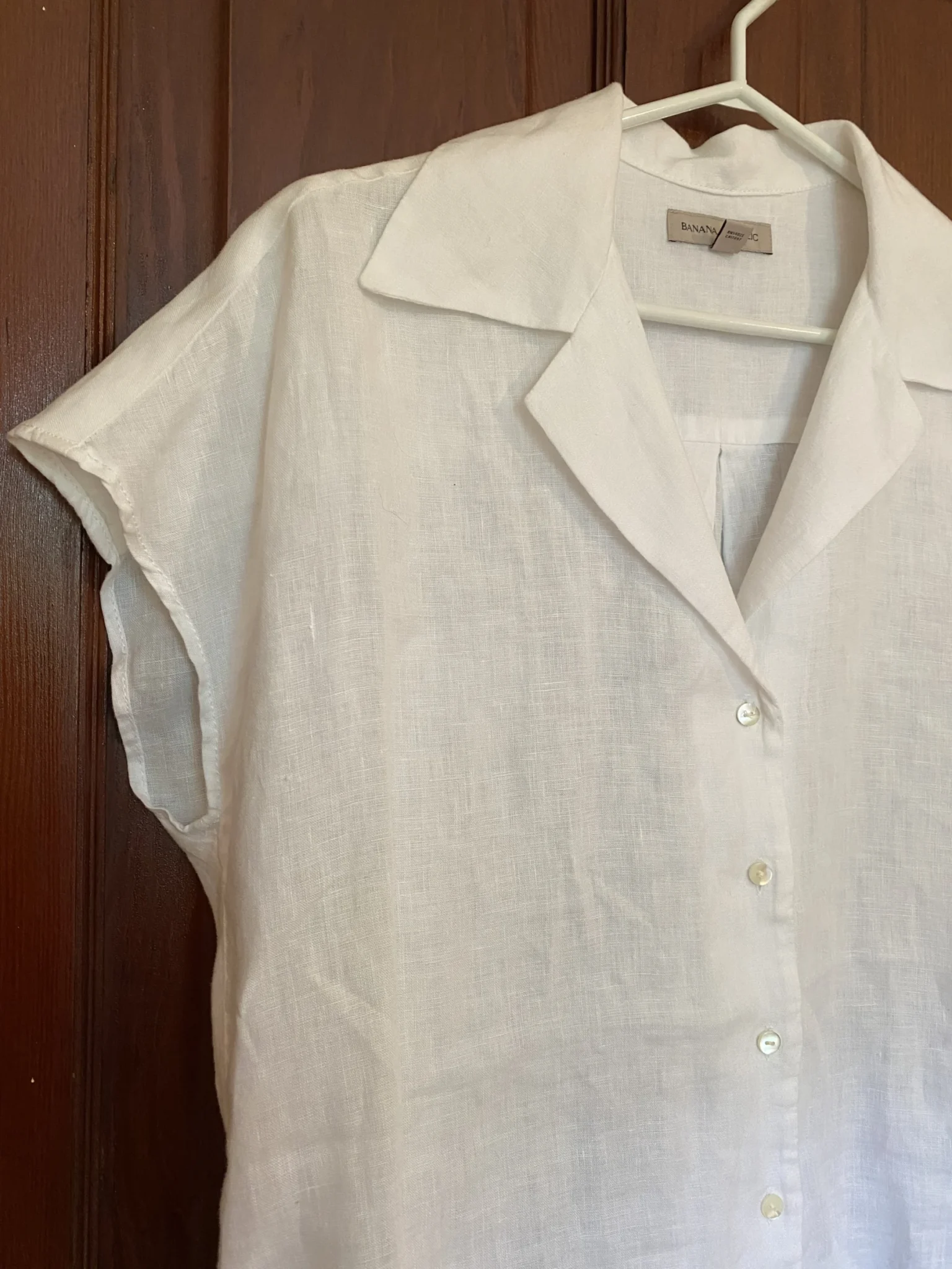 Image for Chemisier en lin oversize