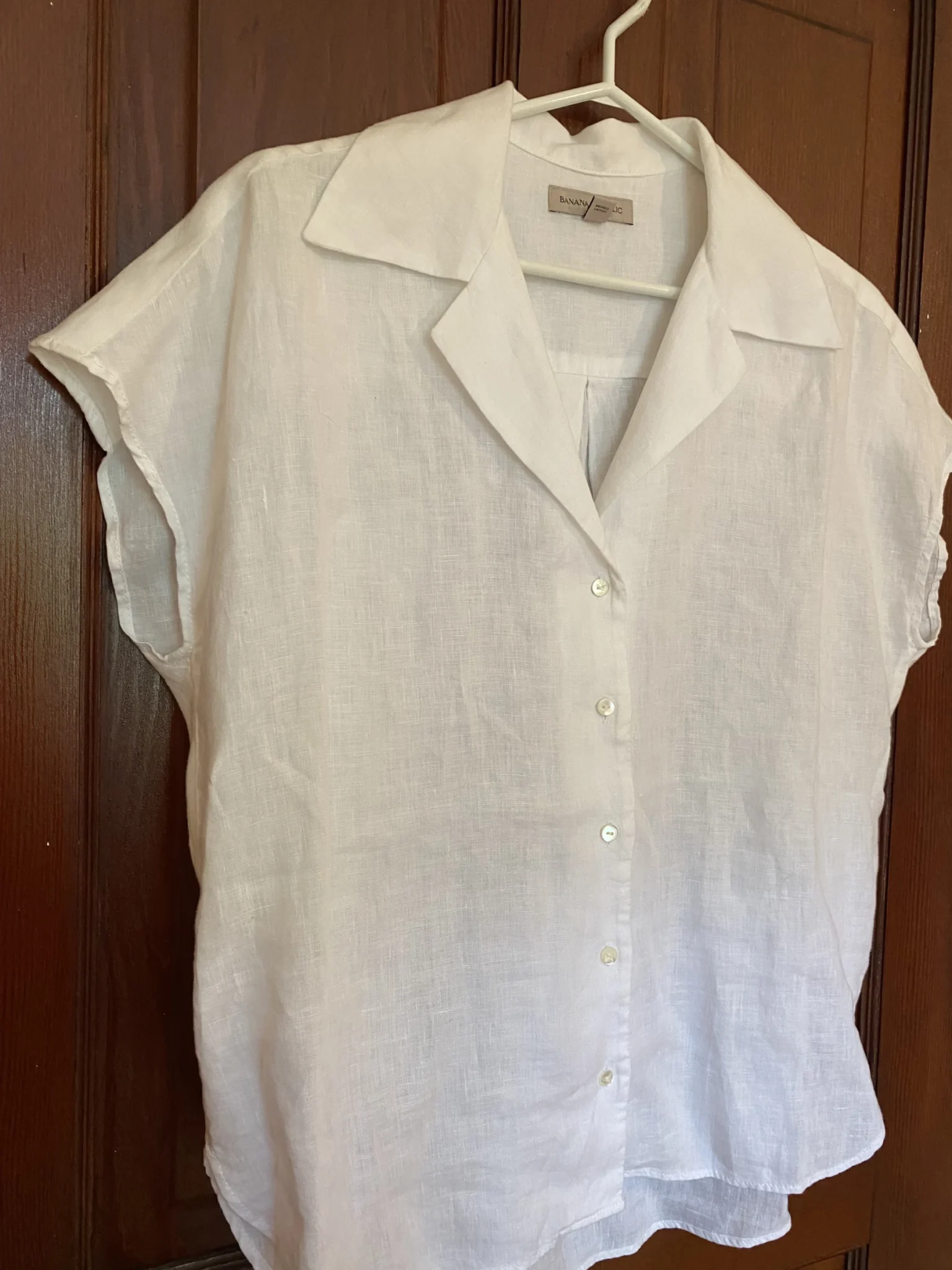 Image for Chemisier en lin oversize