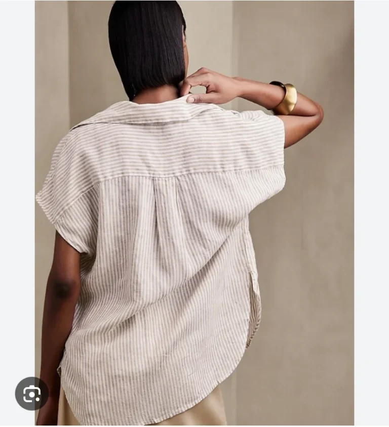 Image for Chemisier en lin oversize