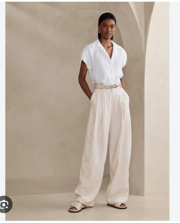 Image for Chemisier en lin oversize