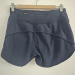 Thumbnail for lululemon Speed Up High-Waist Navy Shorts 4" Tall