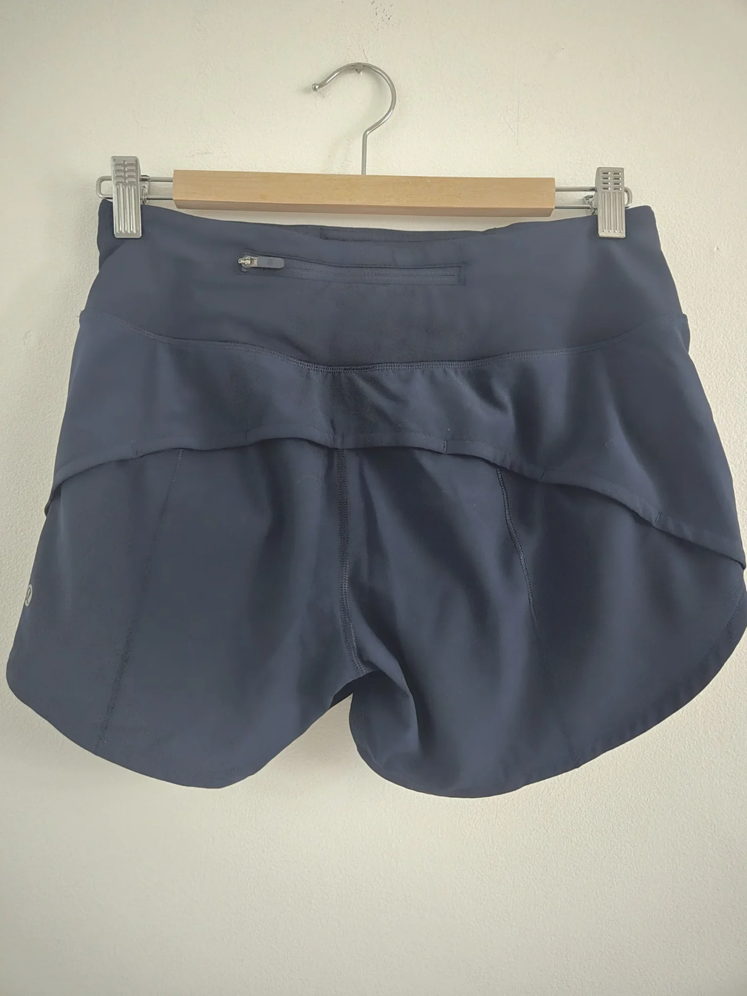 Image for lululemon Speed Up High-Waist Navy Shorts 4" Tall
