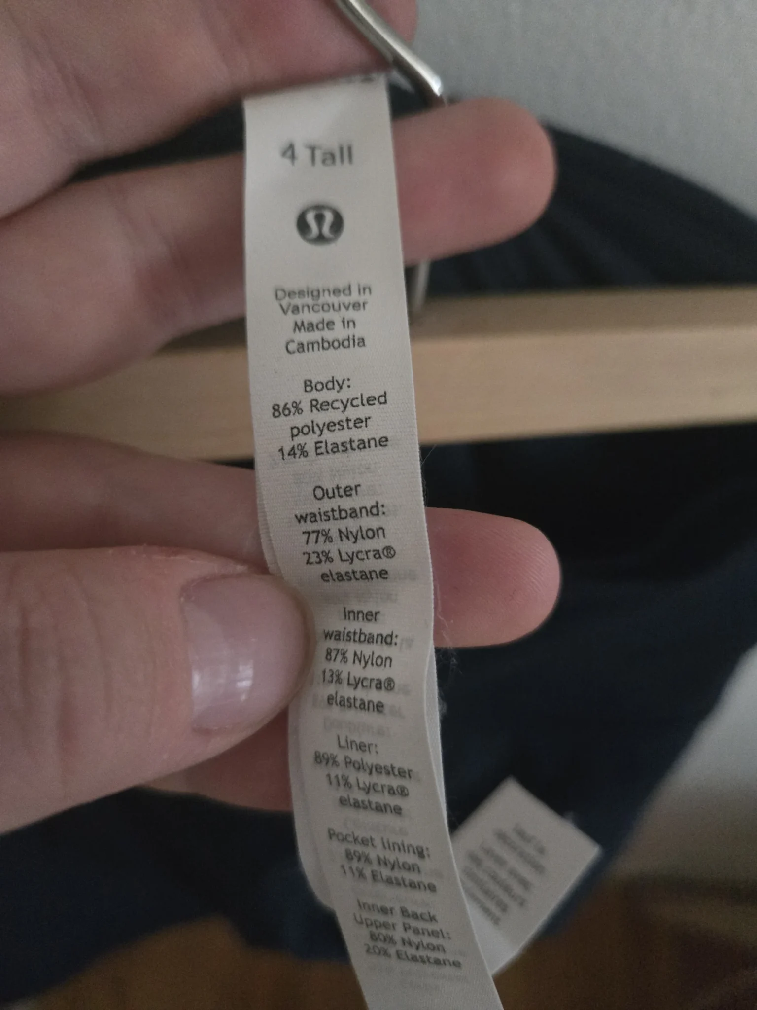 Image for lululemon Speed Up High-Waist Navy Shorts 4" Tall