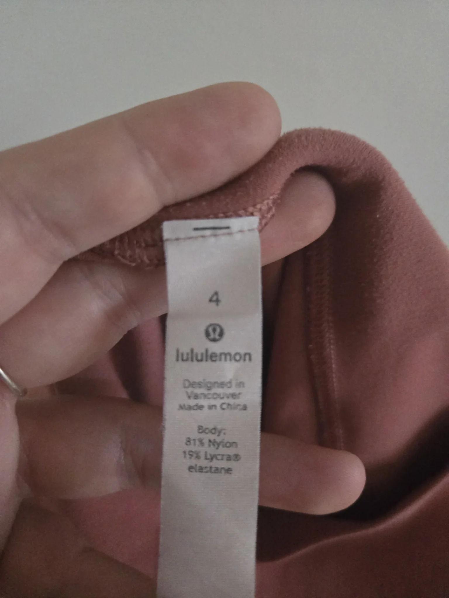 Image for Lululemon legging Align Dusty rose