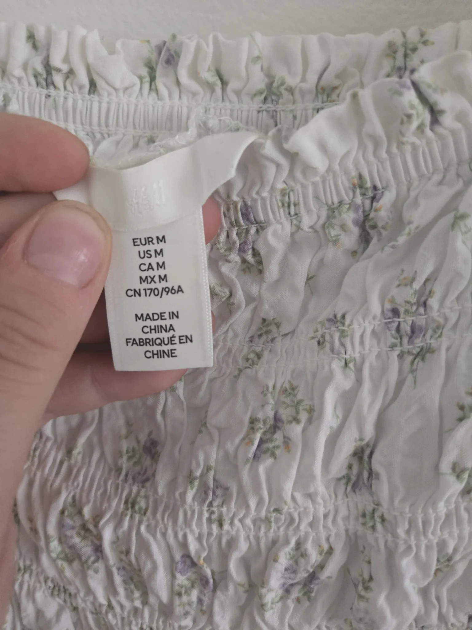 Image for HM maxi flower dress
