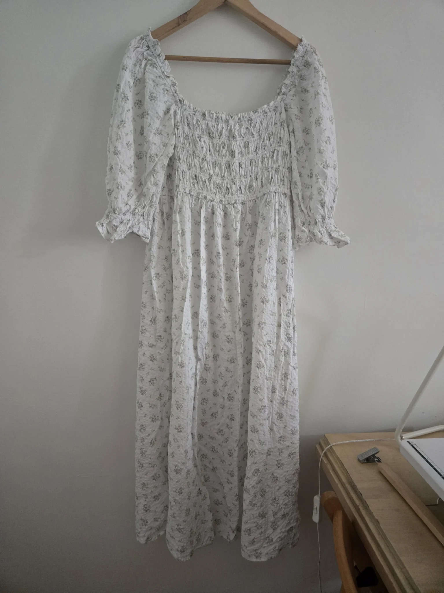 Image for HM maxi flower dress