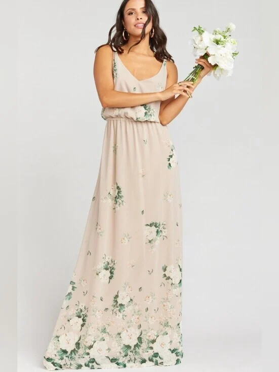 Featured image for Show Me Your Mumu Robe Longue Fleurie Taille Moyenne