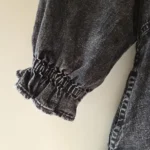 Thumbnail for Free People We The Free Hannah Robe mini en denim noir pour femme taille Small