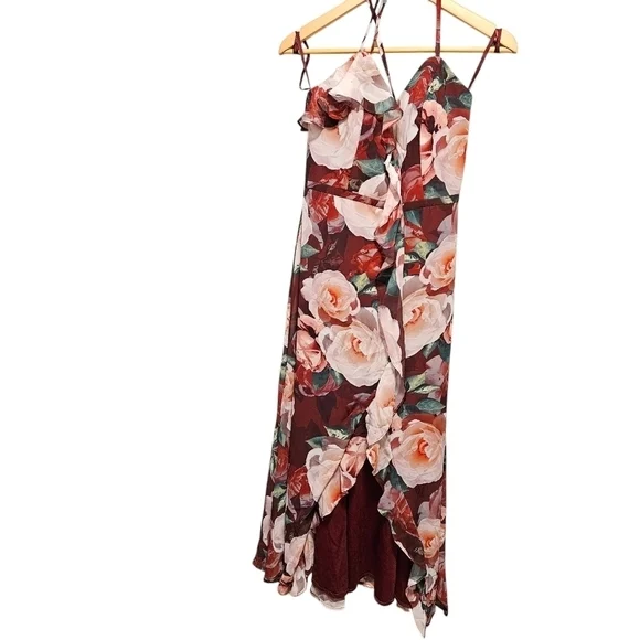 Image for Cachet Robe en mousseline fleurie taille 6.