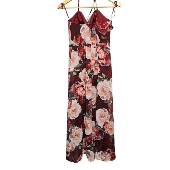 Image for Cachet Robe en mousseline fleurie taille 6.