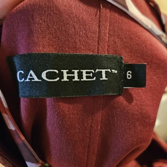 Image for Cachet Robe en mousseline fleurie taille 6.