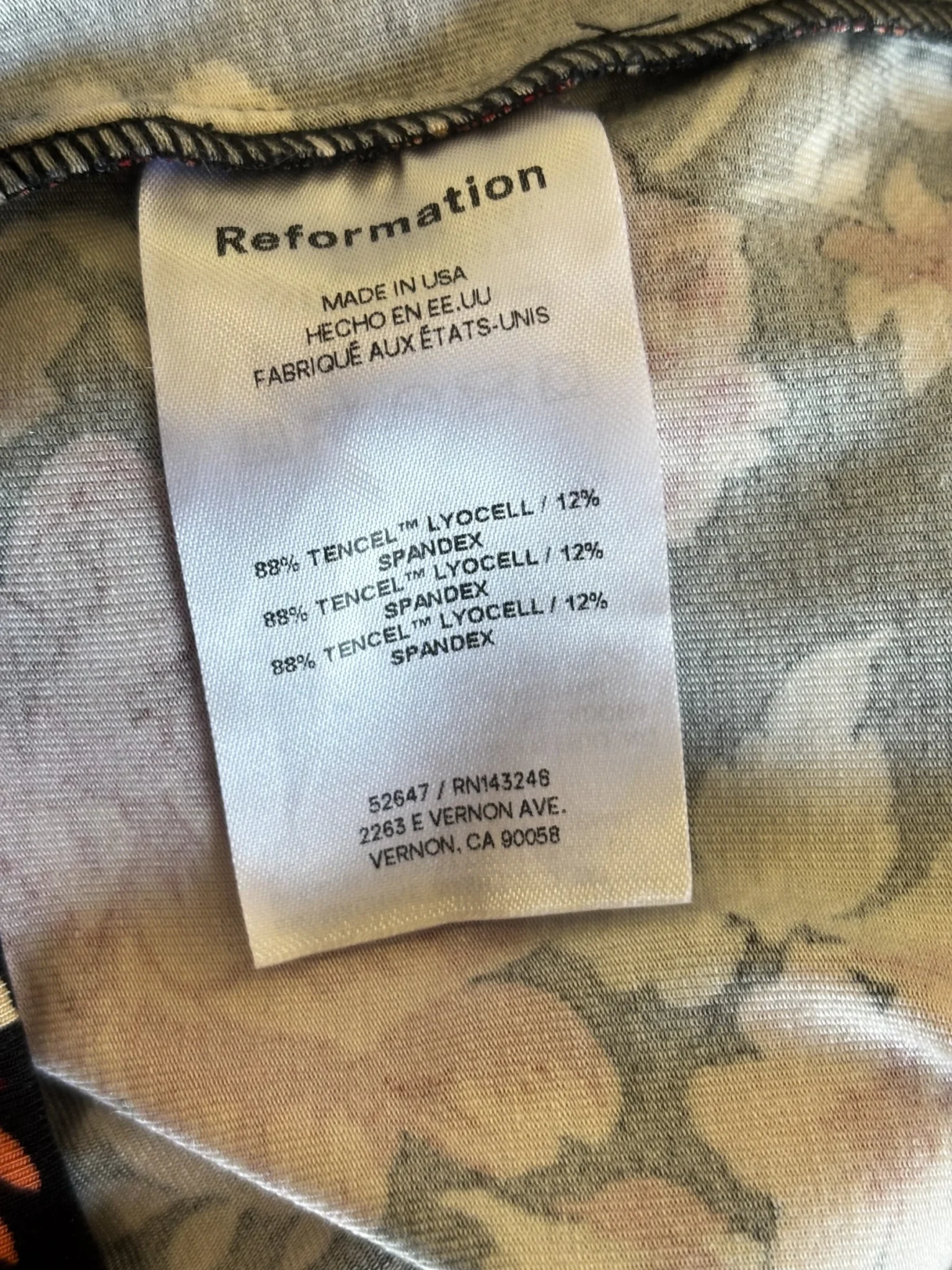 Image for ♥️Haut floral REFORMATION