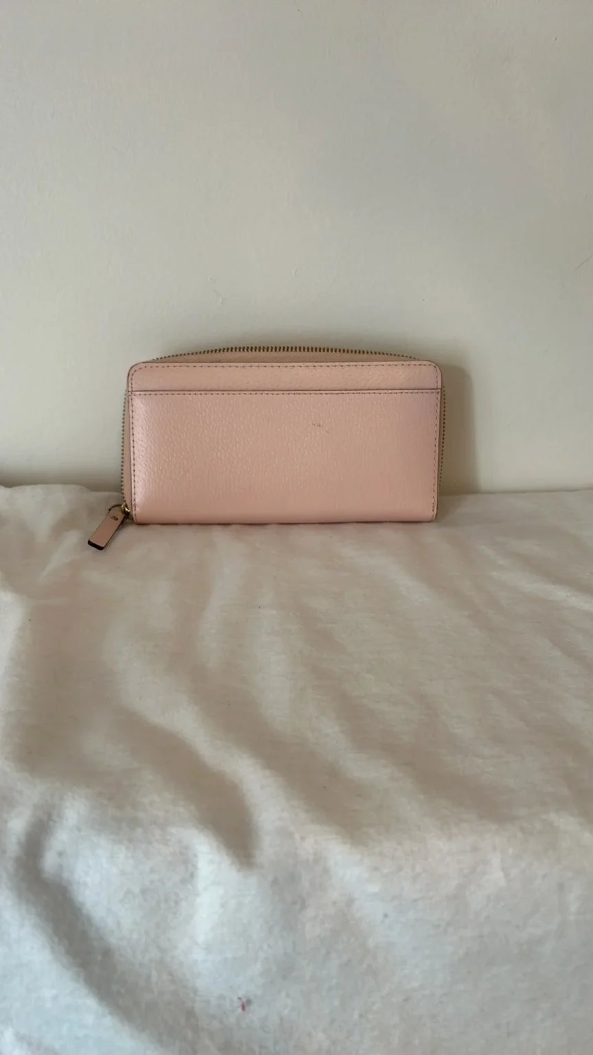 Image for Portefeuille Kate Spade New York rose poudré – excellent état