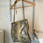 Thumbnail for Sac DKNY imprimé python – excellent état