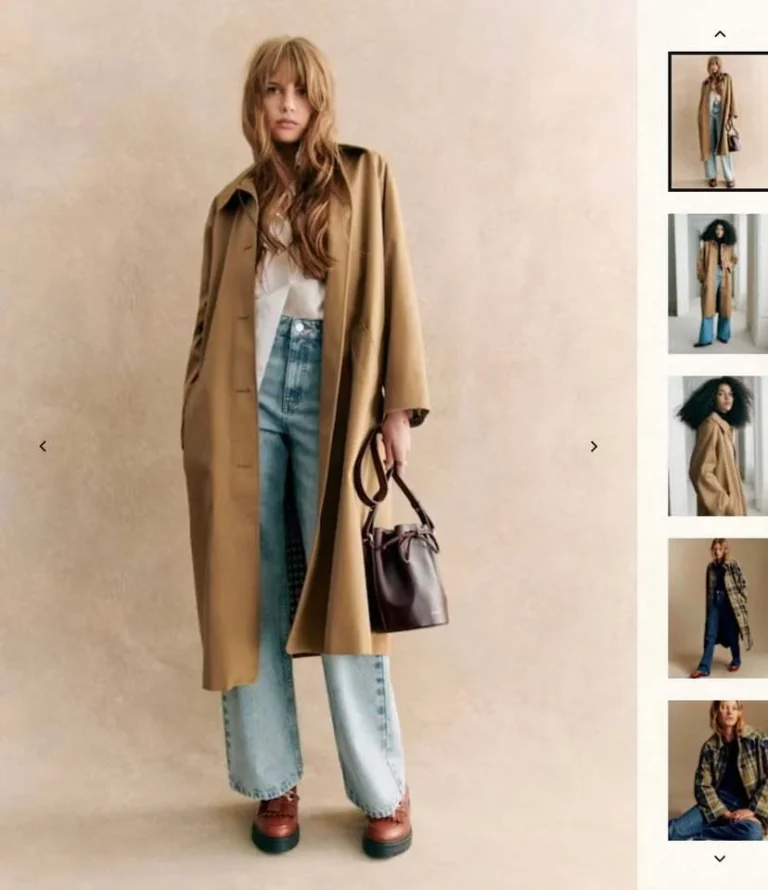 Image for Sézane - Clyde Coat - Trench Coat