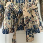 Thumbnail for Sézane - Veste Édite - Blue patchwork