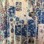 Thumbnail for Sézane - Veste Édite - Blue patchwork