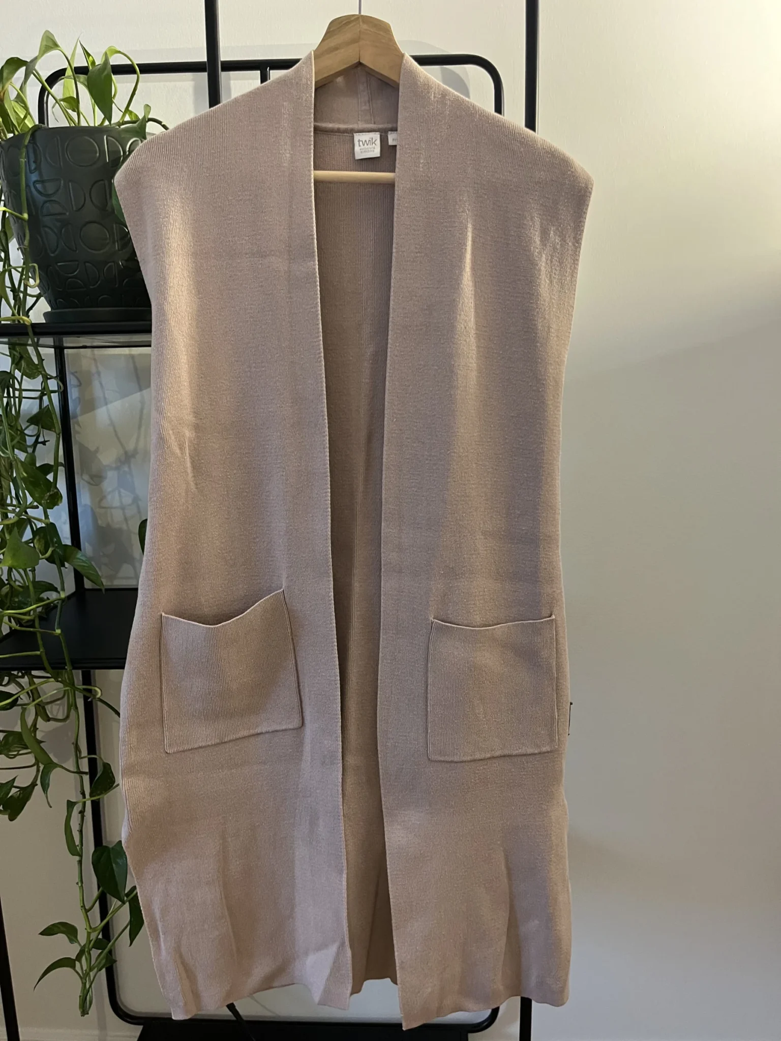 Featured image for Cardigan long sans manches