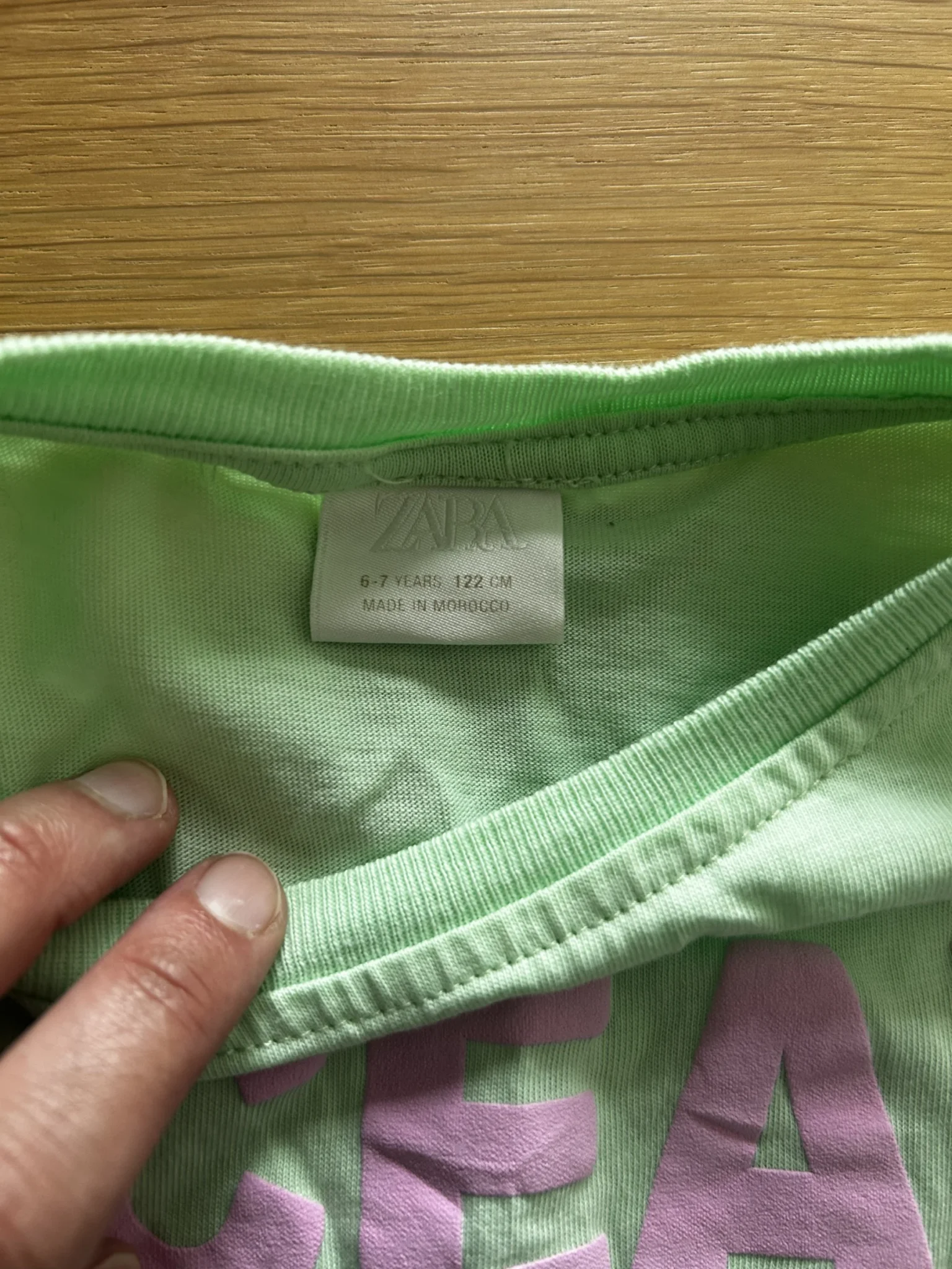 Image for T-shirt Zara, 7T