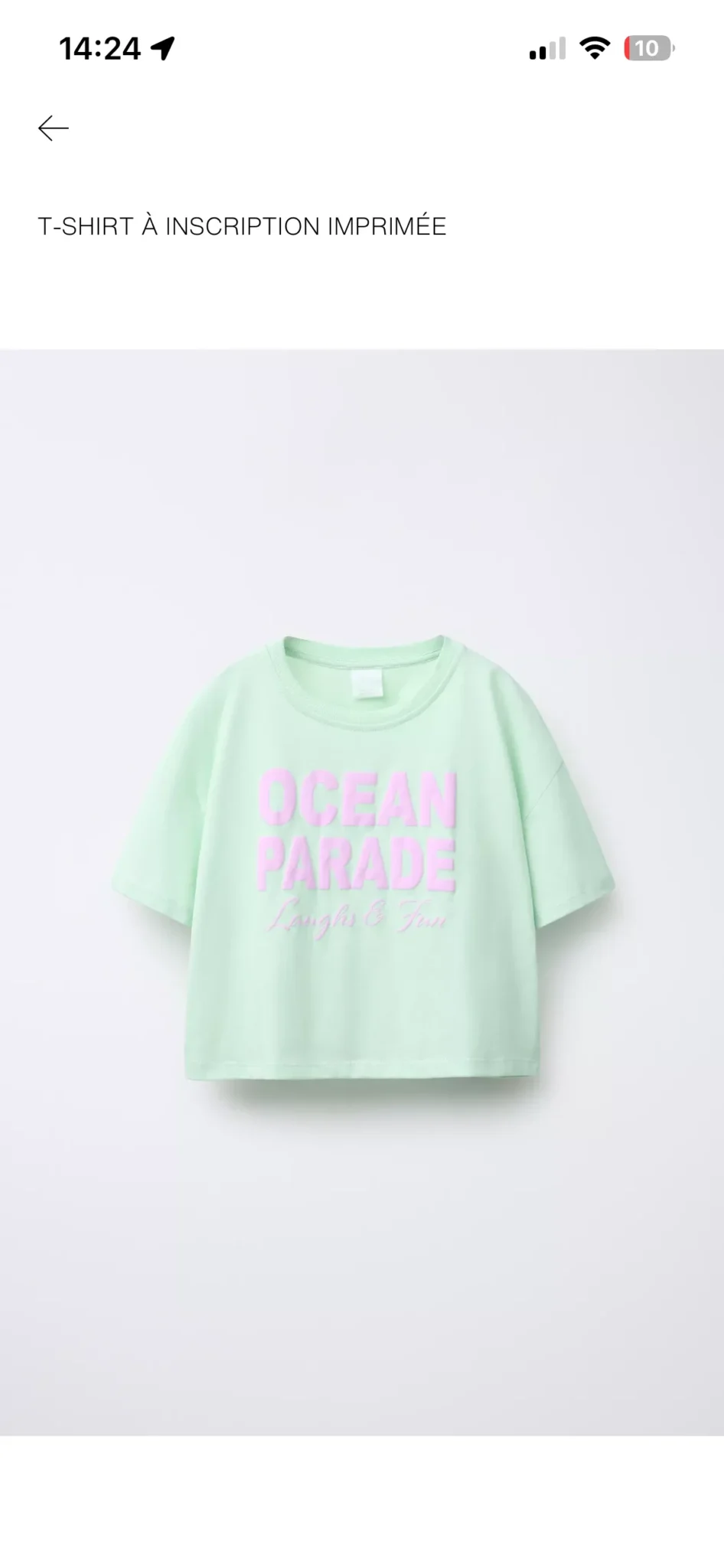 Image for T-shirt Zara, 7T
