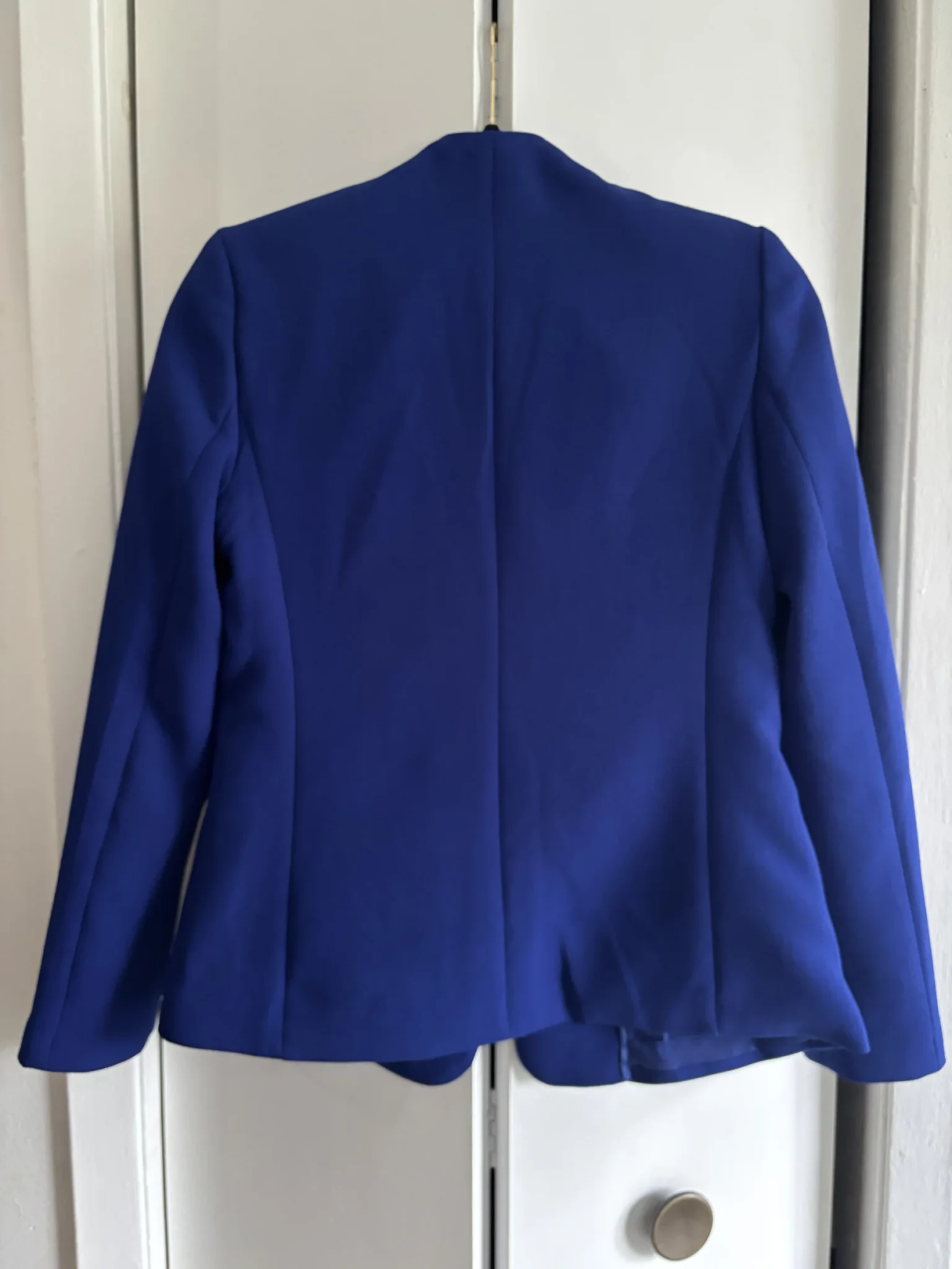 Image for Veston bleu cobalt