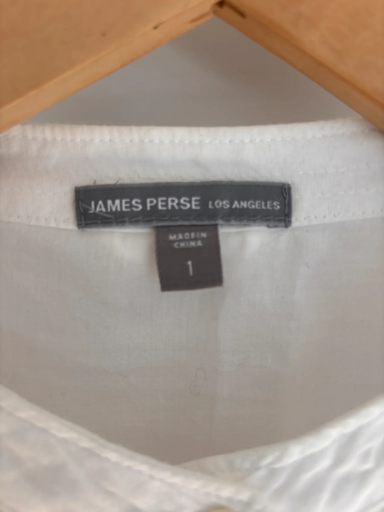Image for Chemise James Perse coton