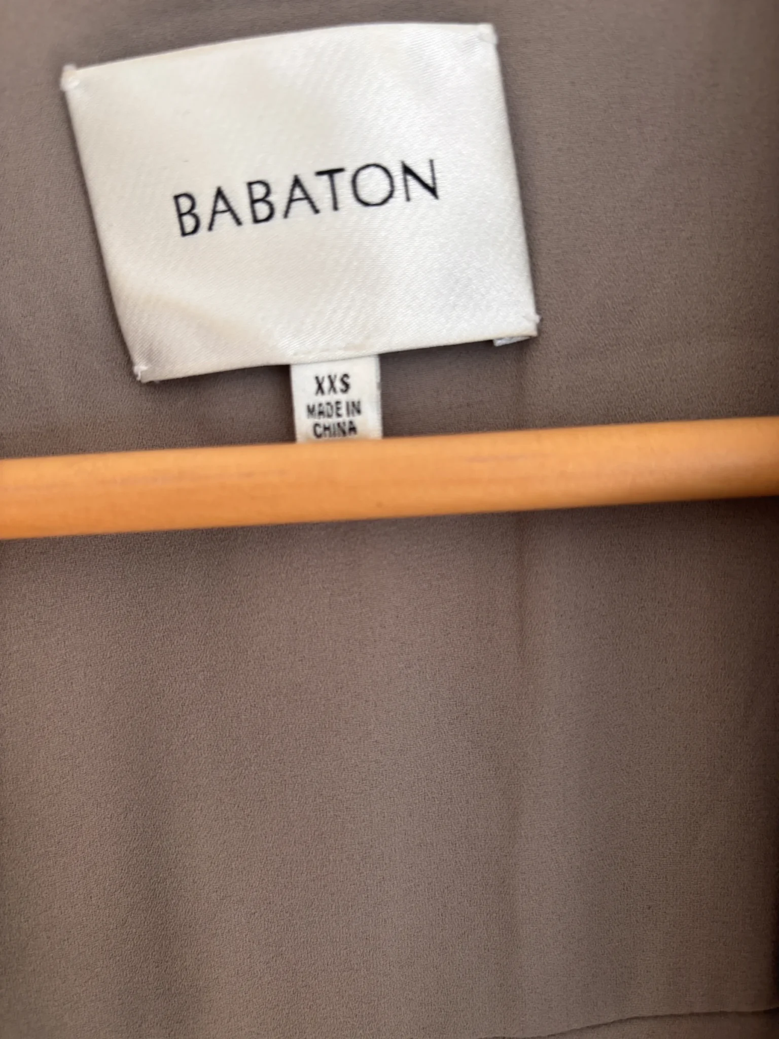 Image for Veste Babaton couleur sable