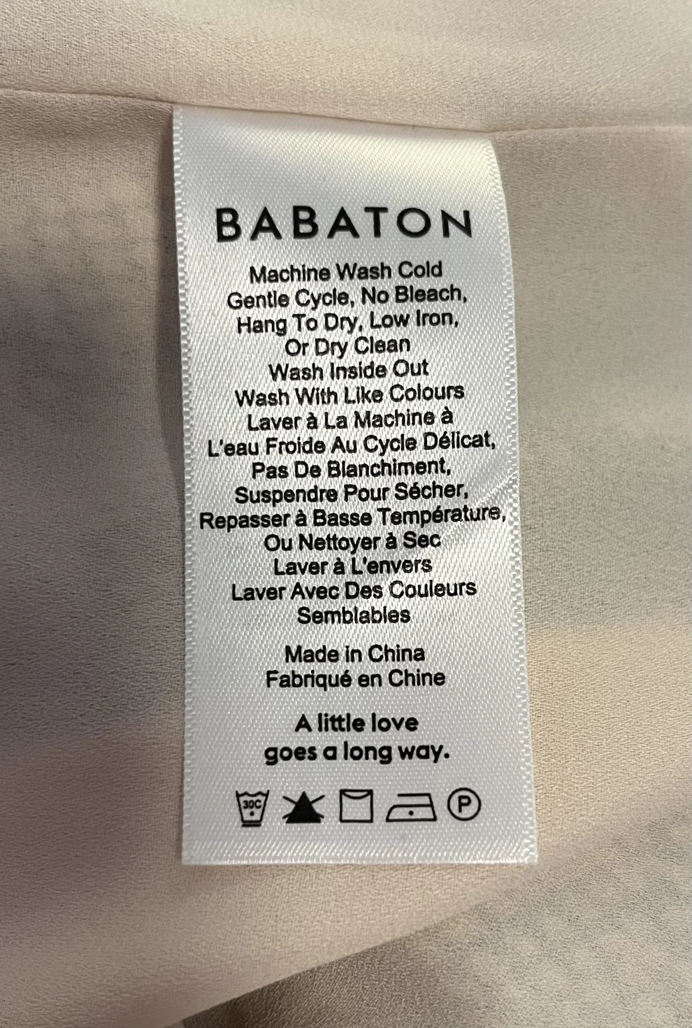 Image for Robe portefeuille Babaton XS