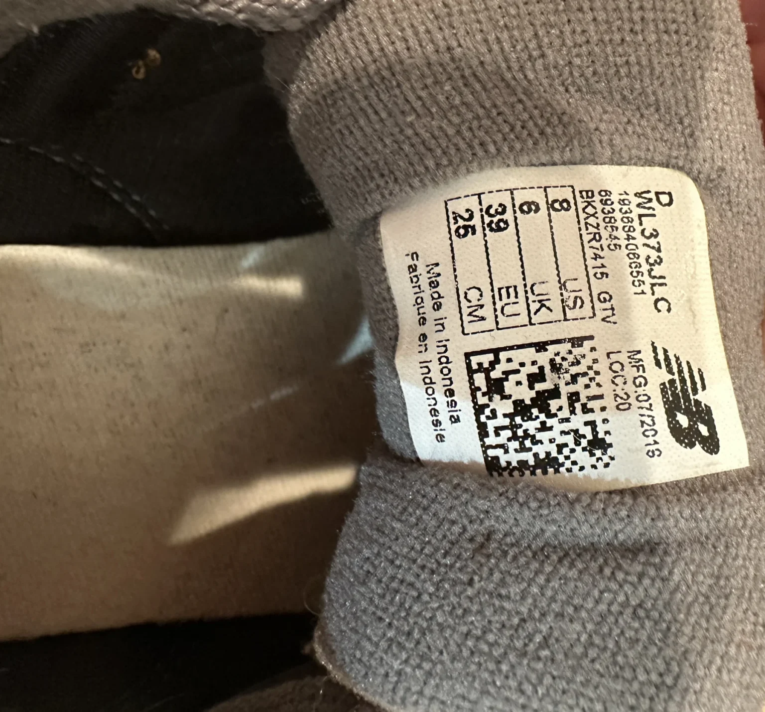 Image for Espadrilles New Balance gris et cuivre
