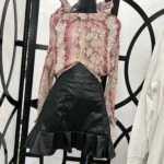 Featured thumbnail for Leatherette skirt