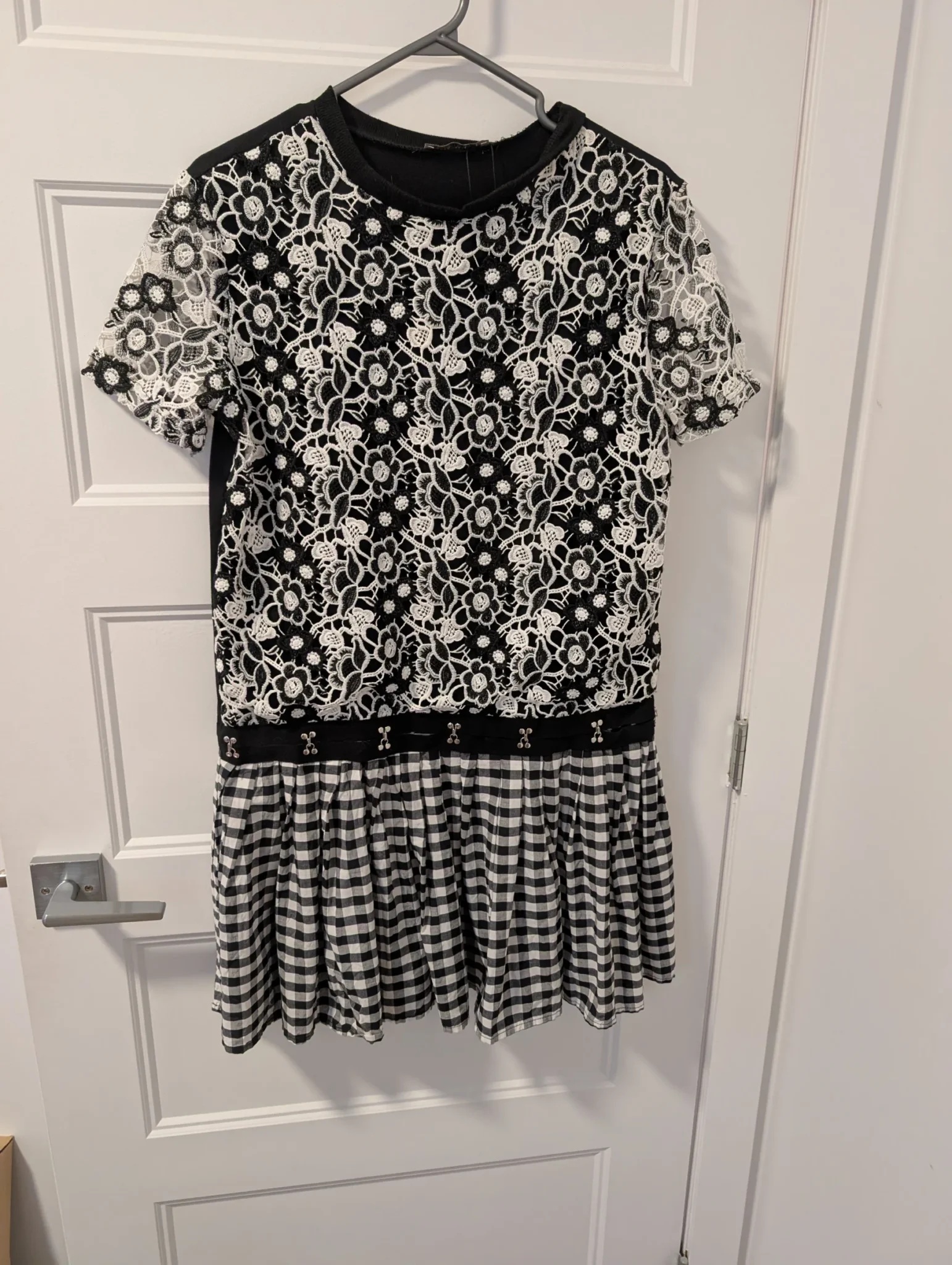 Image for Zara/Robe en crochet Sz S