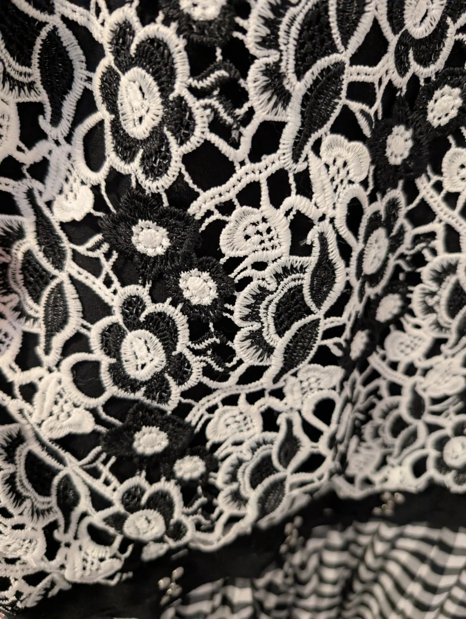 Image for Zara/Robe en crochet Sz S