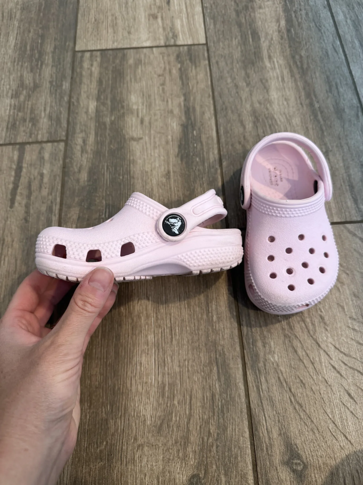 Image for 6c - Crocs rose pour enfant