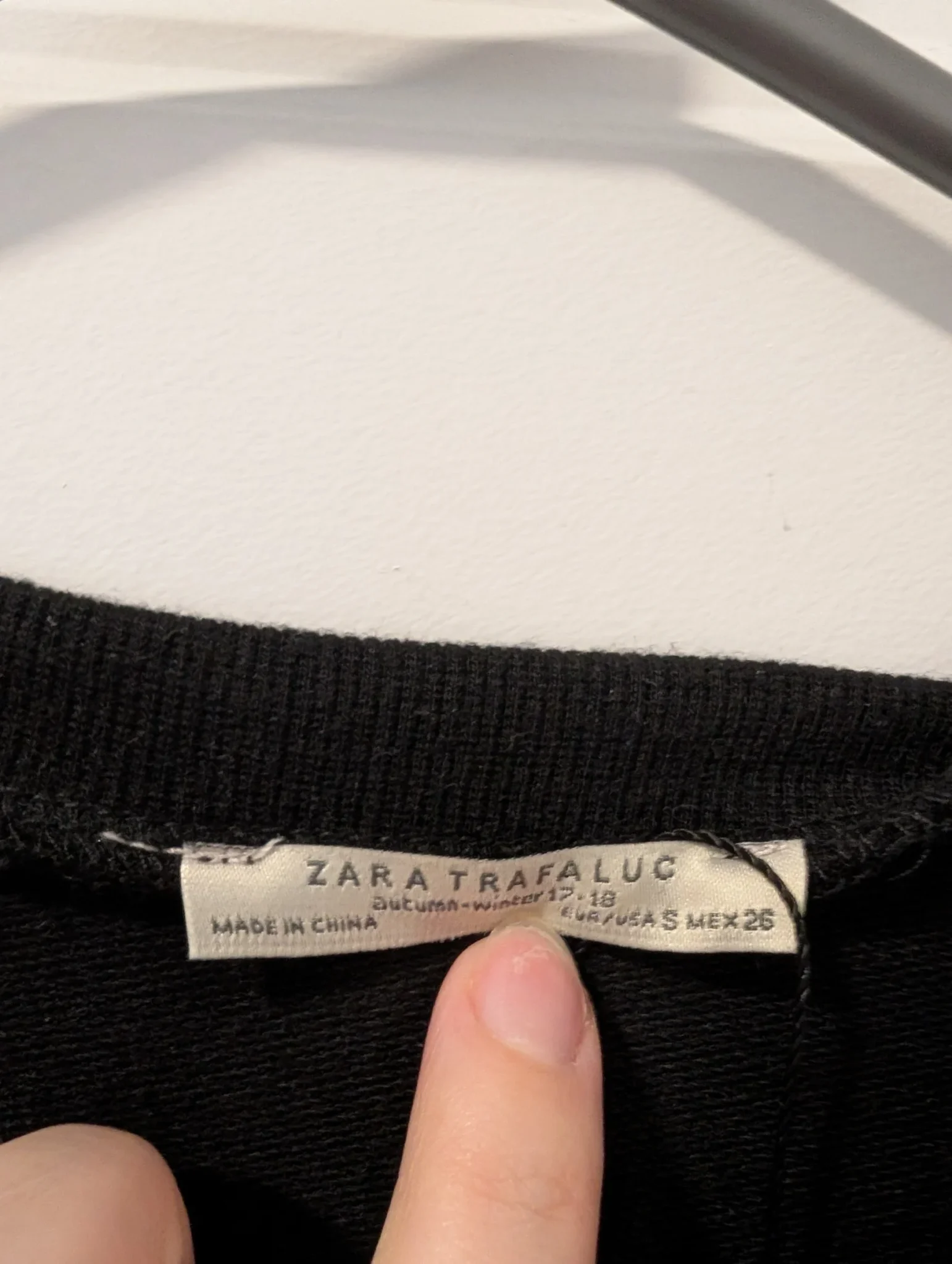 Image for Zara/Robe en crochet Sz S