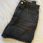 Featured thumbnail for Short de jeans noire