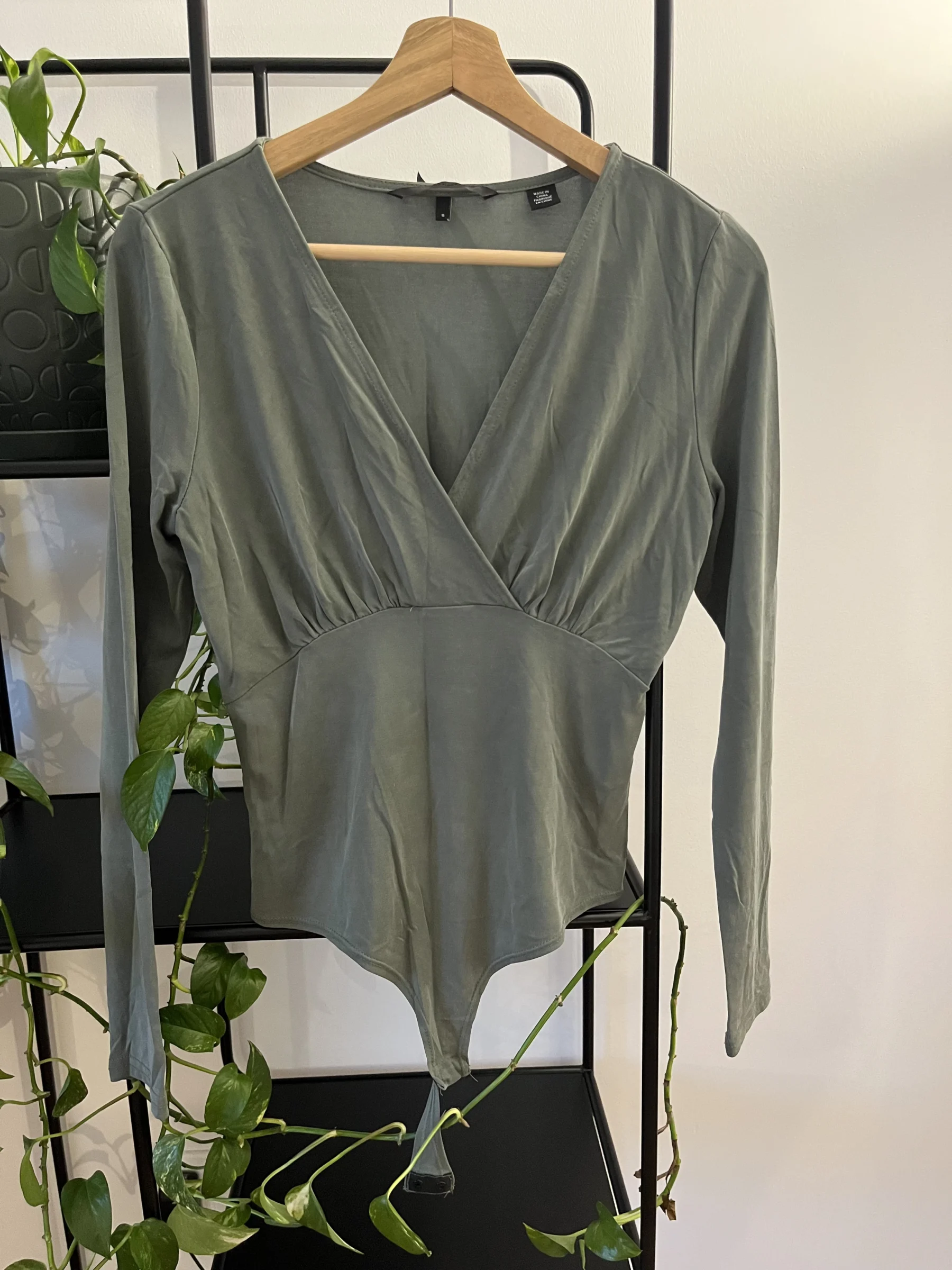 Justaucorps vert sauge Vero Moda seconde main