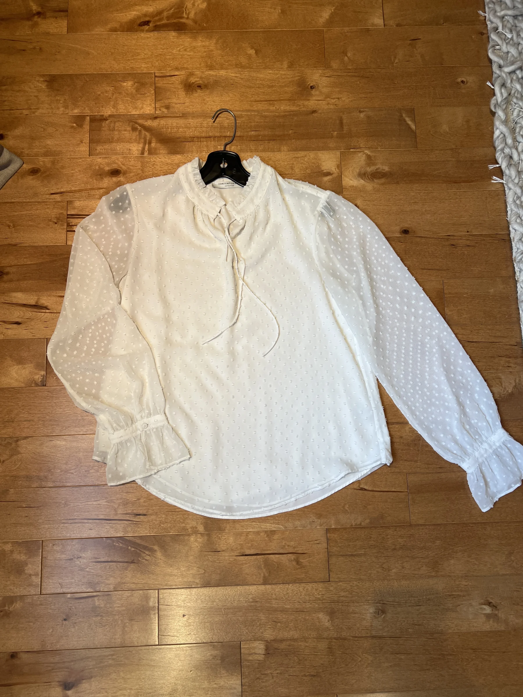 Blouse légère diaphane Simons seconde main