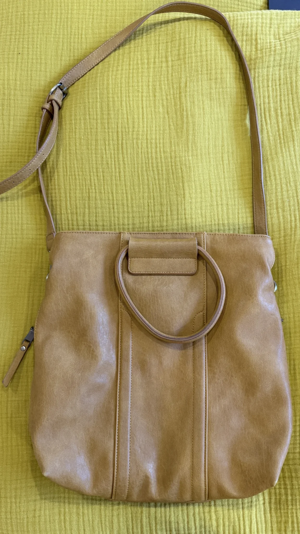 Image for Superbe sac en cuirette avec multiples poches