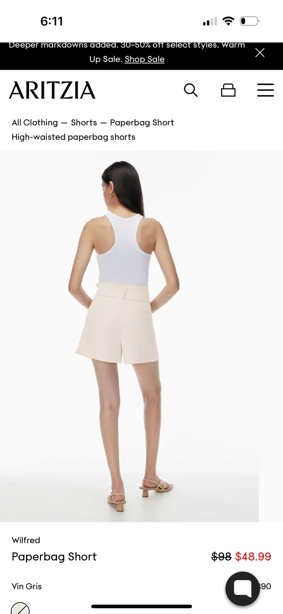 Image for Shorts Aritzia