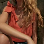 Featured thumbnail for Blouse Sézane neuve en soie - S