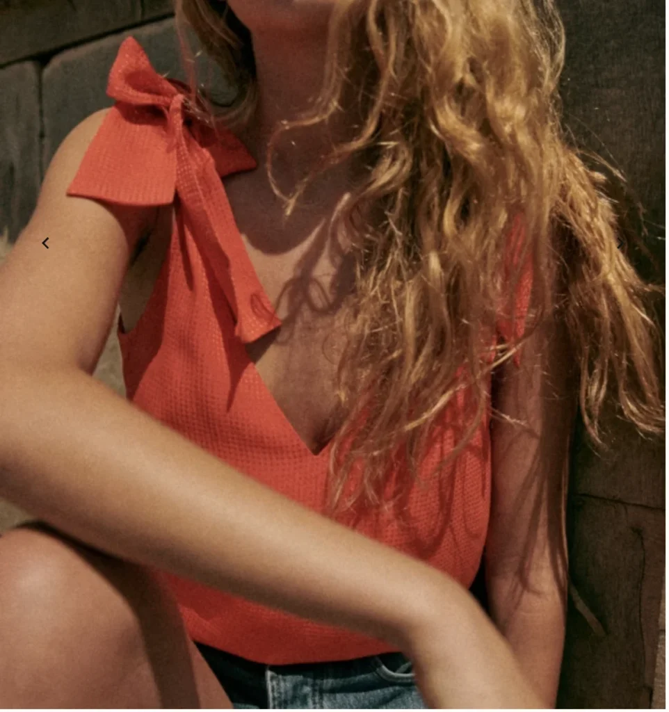 Featured image for Blouse Sézane neuve en soie - S