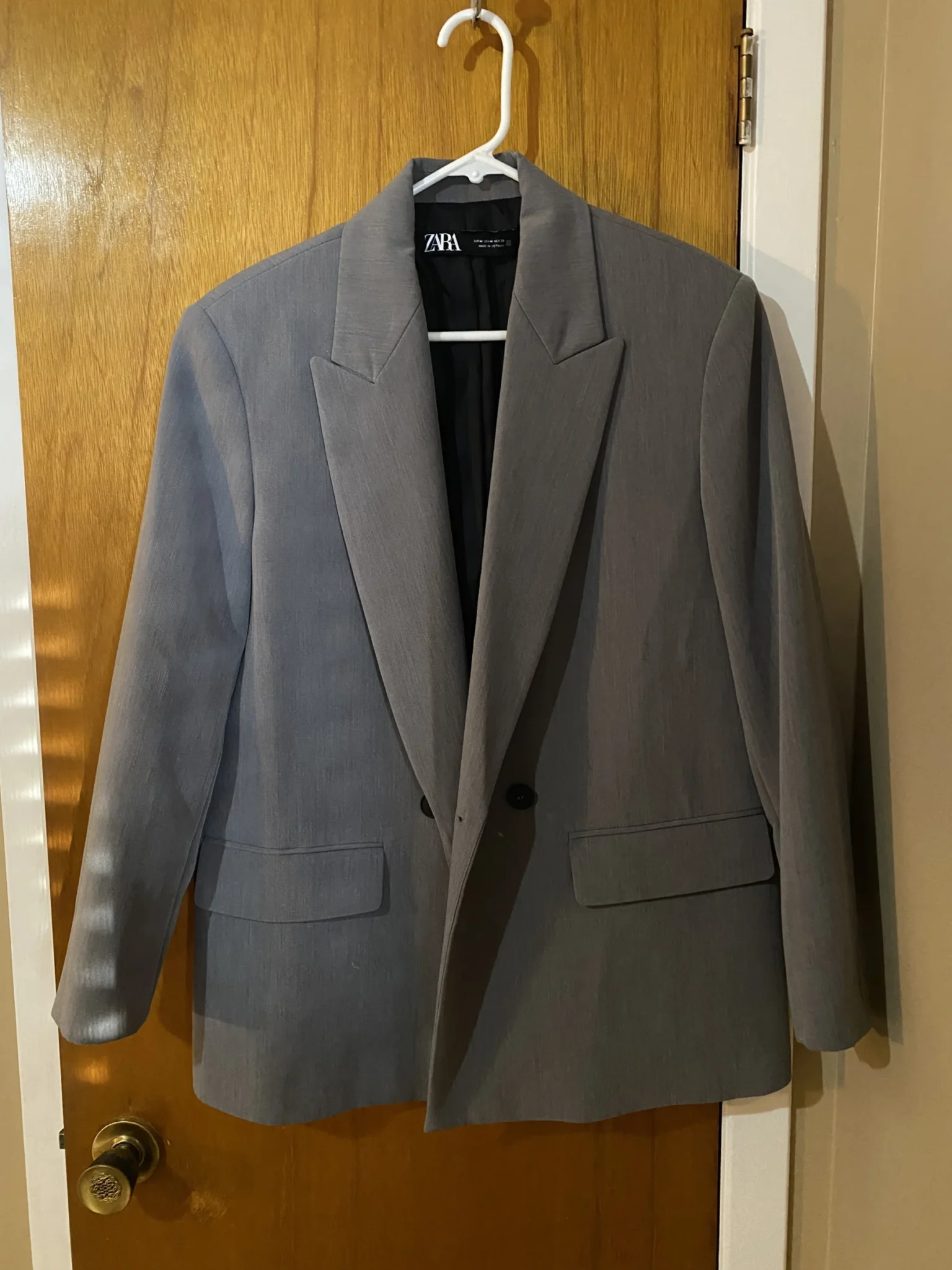 Featured image for Veste Blazer Gris