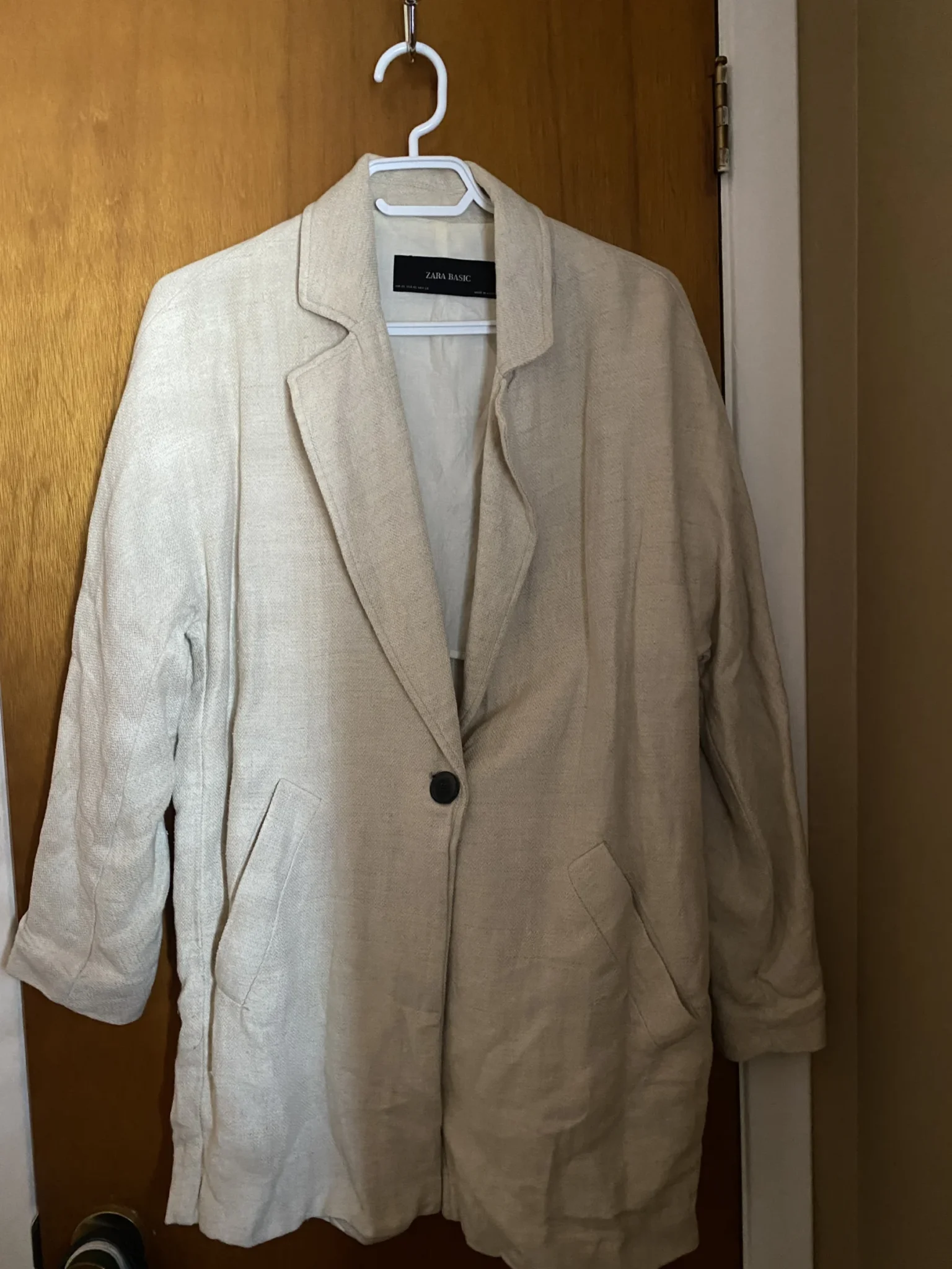 Featured image for Veste en lin mélangé