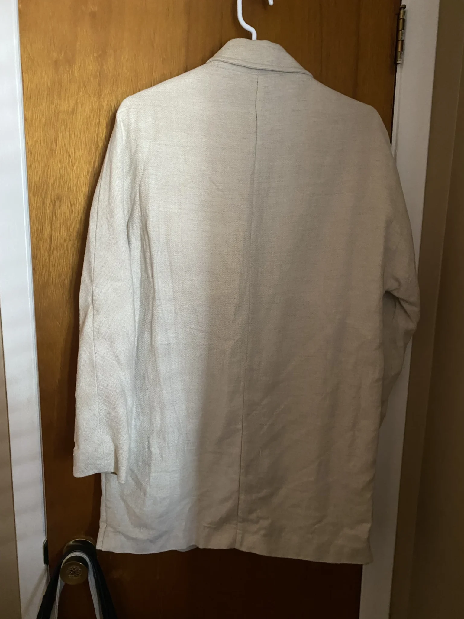 Image for Veste en lin mélangé