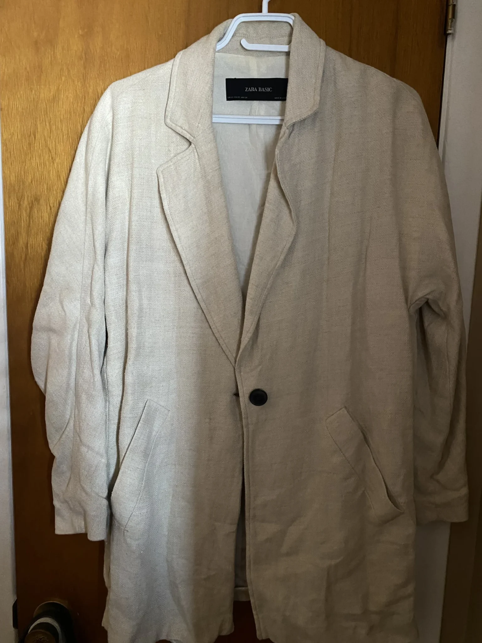 Image for Veste en lin mélangé