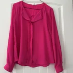Featured thumbnail for Blouse rose fuchsia
